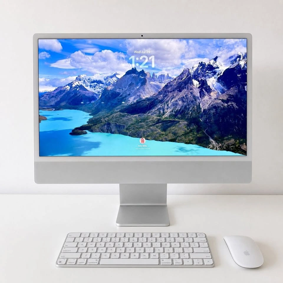 Like New Apple iMac 24” M3 - 16GB/512GB + AppleCare+ 2027