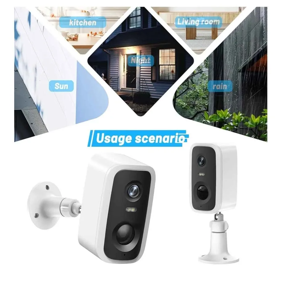 New Smart Wireless Battery IP Camera image indicator(2)