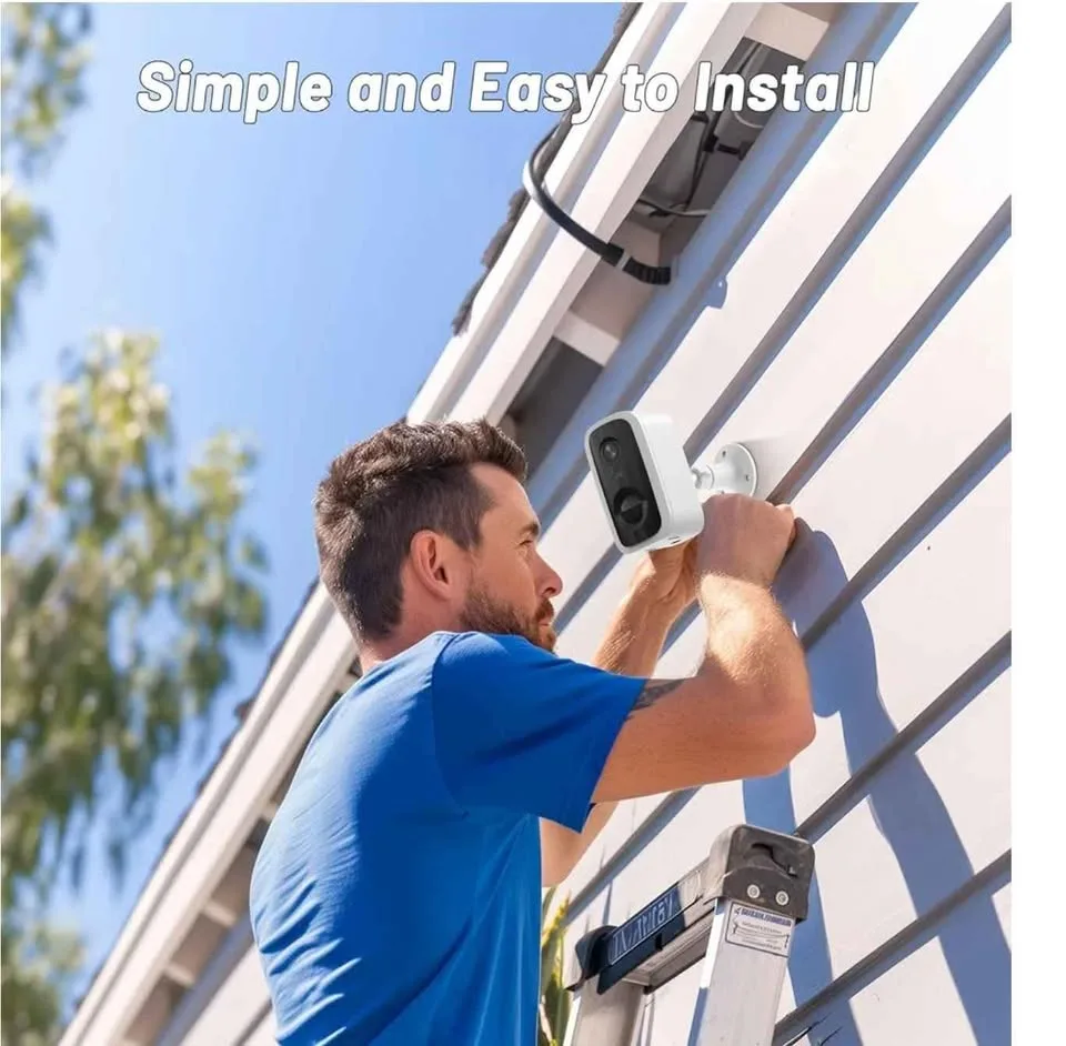 New Smart Wireless Battery IP Camera image indicator(3)