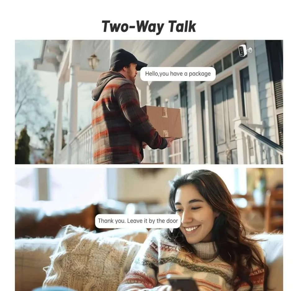 New Smart Wireless Battery IP Camera image indicator(6)