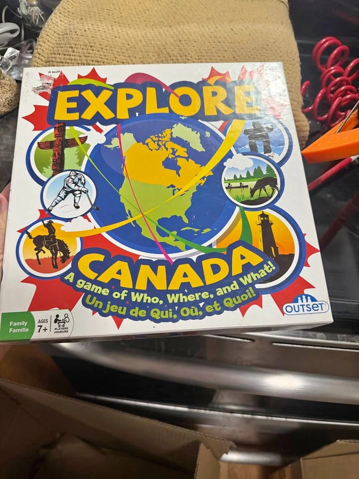Explore Canada board game