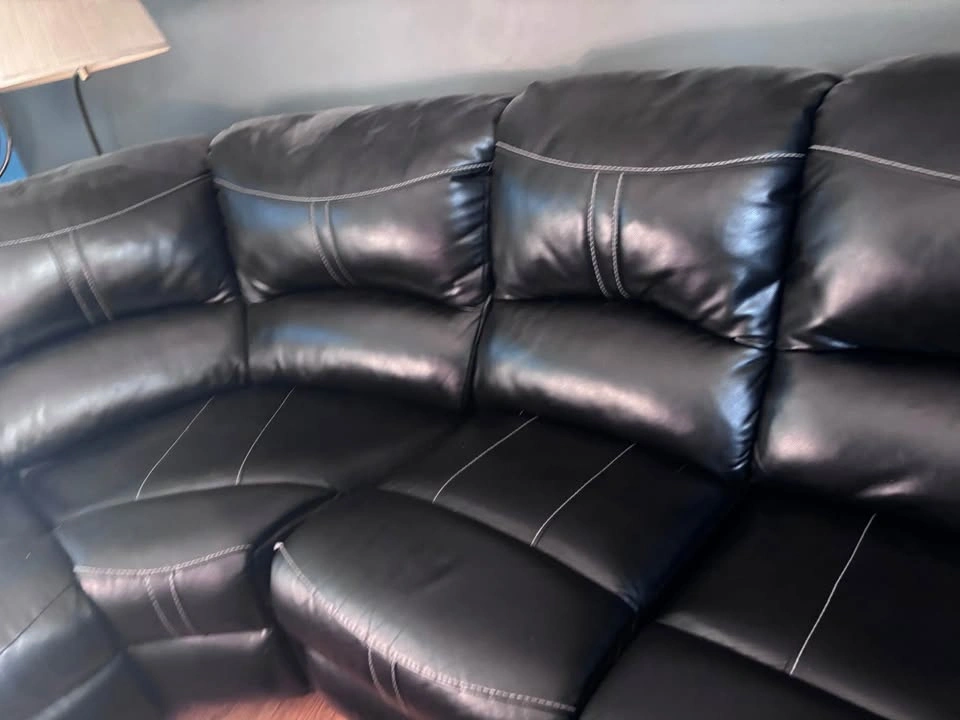 Lorraine Bel-AIre Ebony Left Facing Reclining Sectional - photo 2