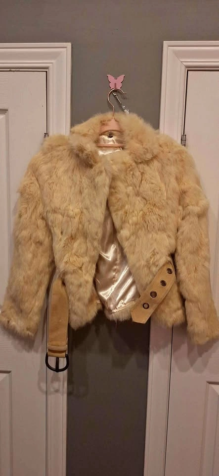 Rabbit Fur Jacket - Small