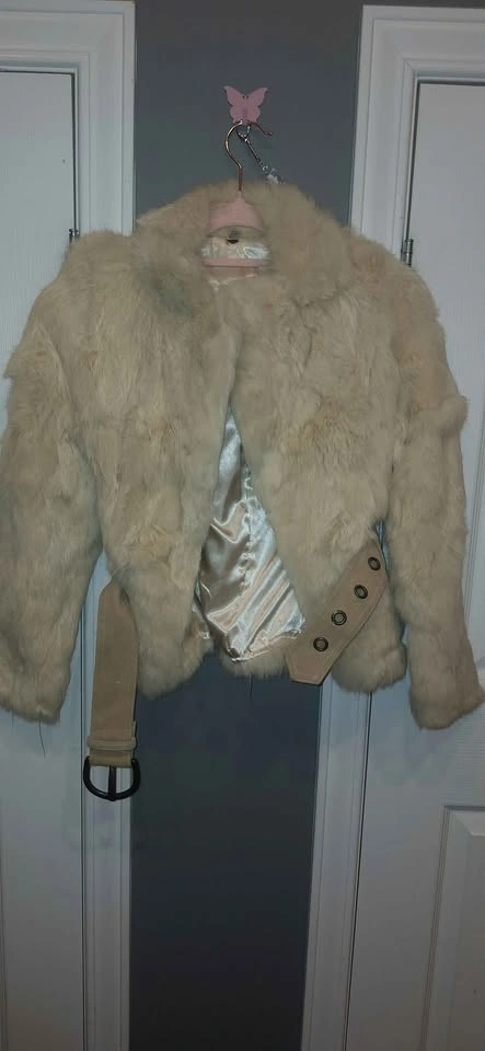 Rabbit Fur Jacket - Small - photo 2