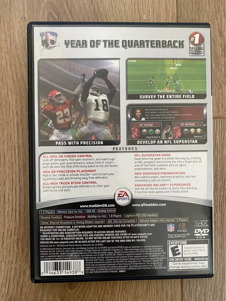 Madden 06 (PS2 Game) - photo 2