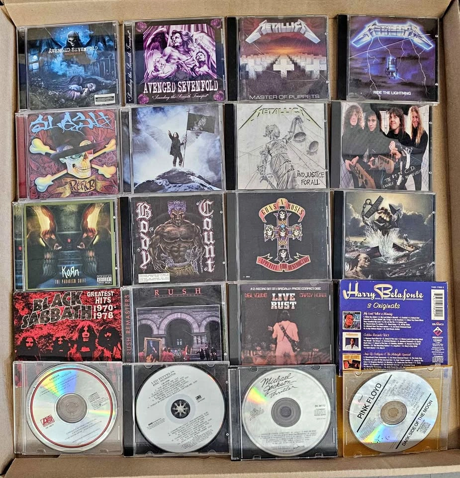 Huge 20+ Rock & Heavy Metal CD Collection