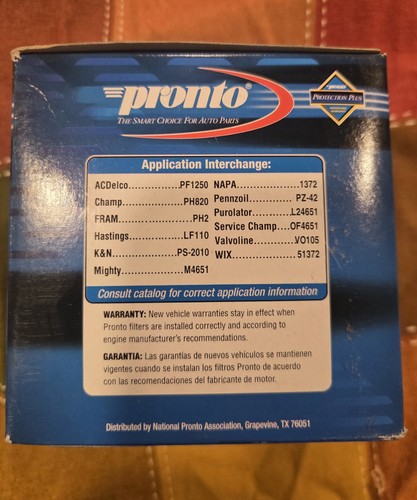 Unused Automotive Maintenance Parts