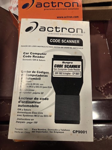Actron Cp9001 - photo 4