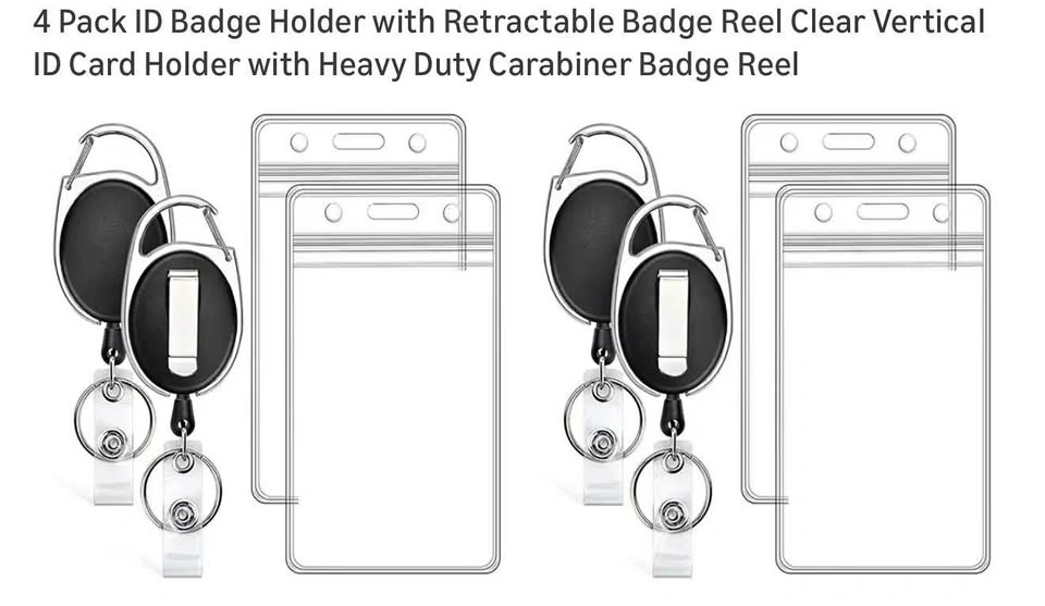 Retractable ID Badge Holder