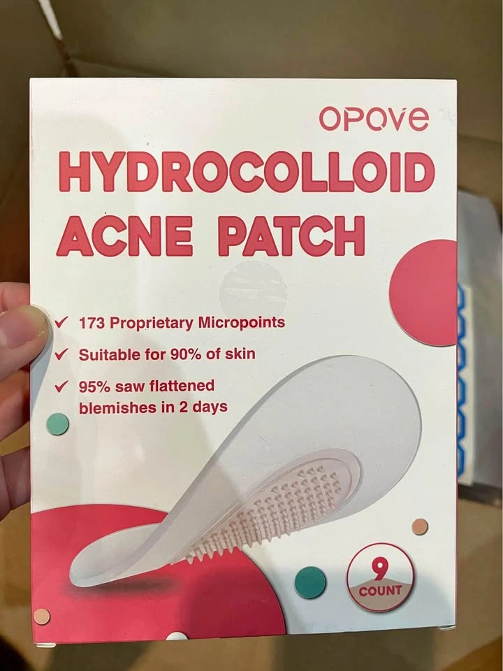 Hydrocolloid acne patch