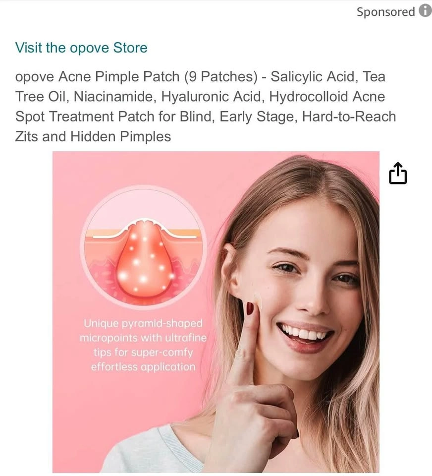 Hydrocolloid acne patch - photo 2
