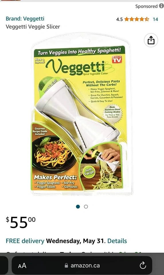 Veggetti Veggie Slicer