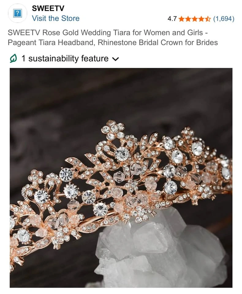 Tiara / Crown for Women - photo 5