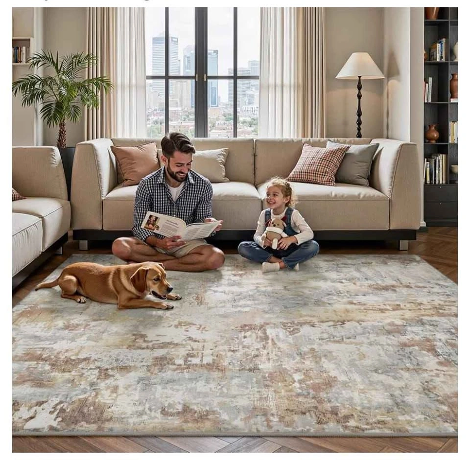 Brand new Modern 8x10 Abstract Living Room Rug - photo 2