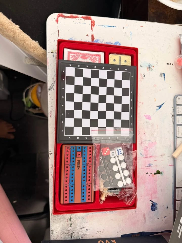 7 in 1 Magnetic Board Game Set - photo 3