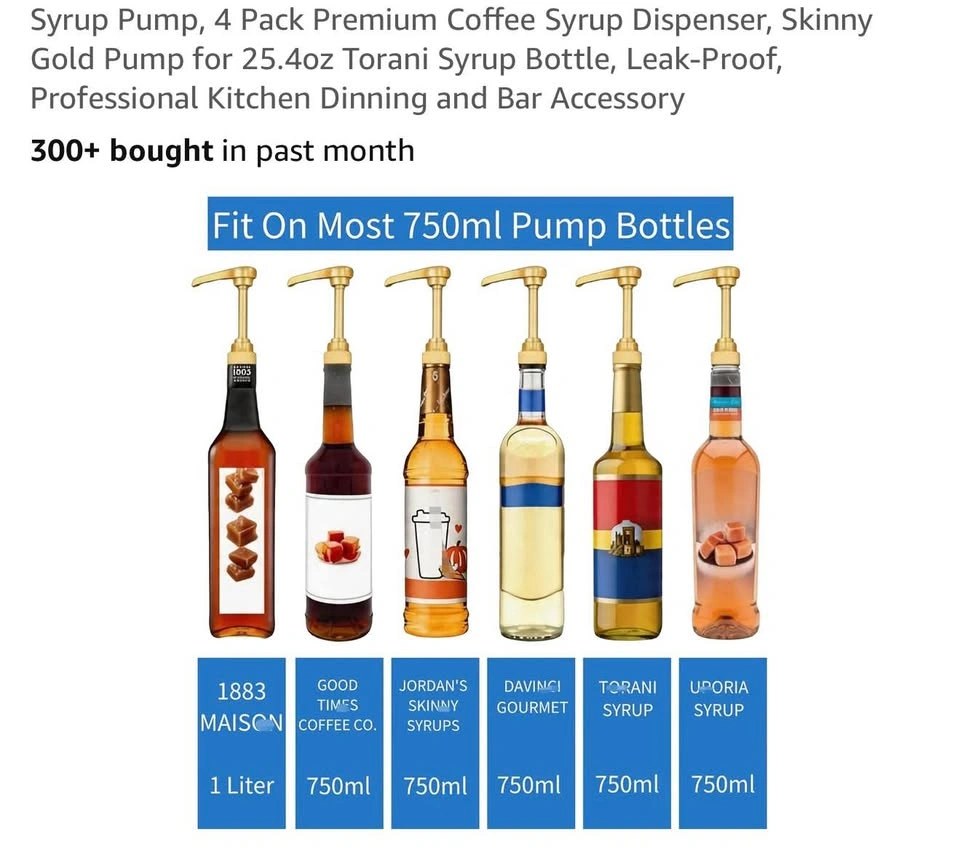 Coffee Syrup Pump 4pcs - photo 2
