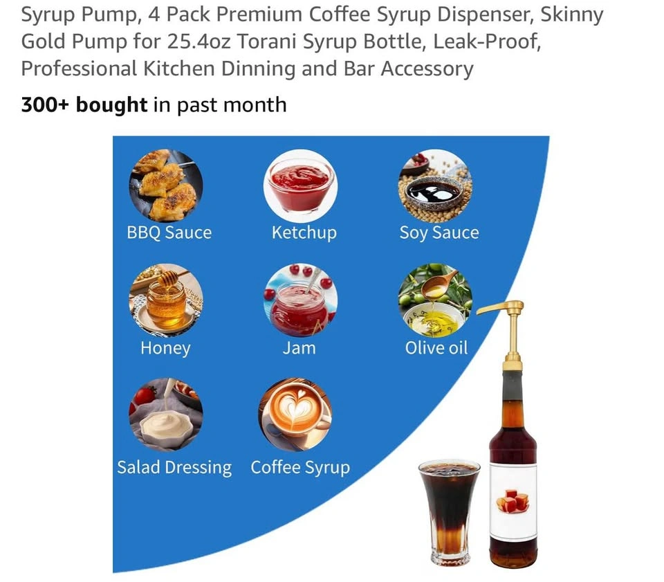 Coffee Syrup Pump 4pcs - photo 4
