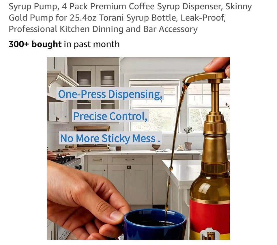 Coffee Syrup Pump 4pcs - photo 5