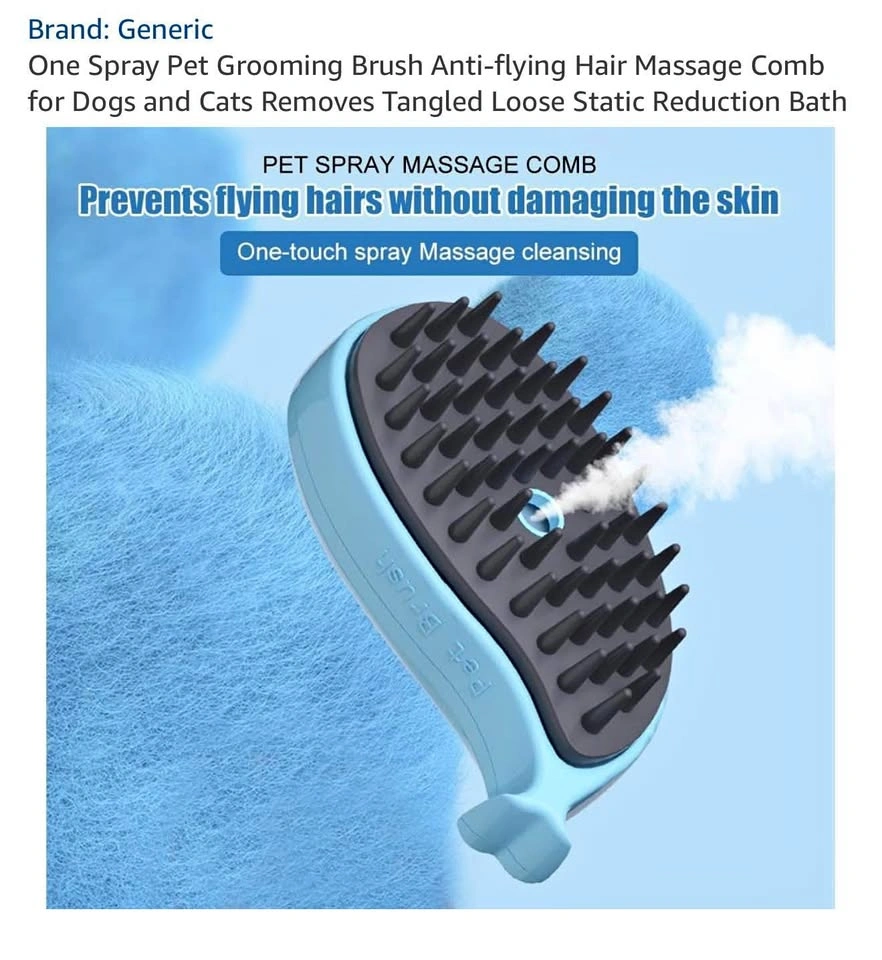 Pet Spray Massage Comb