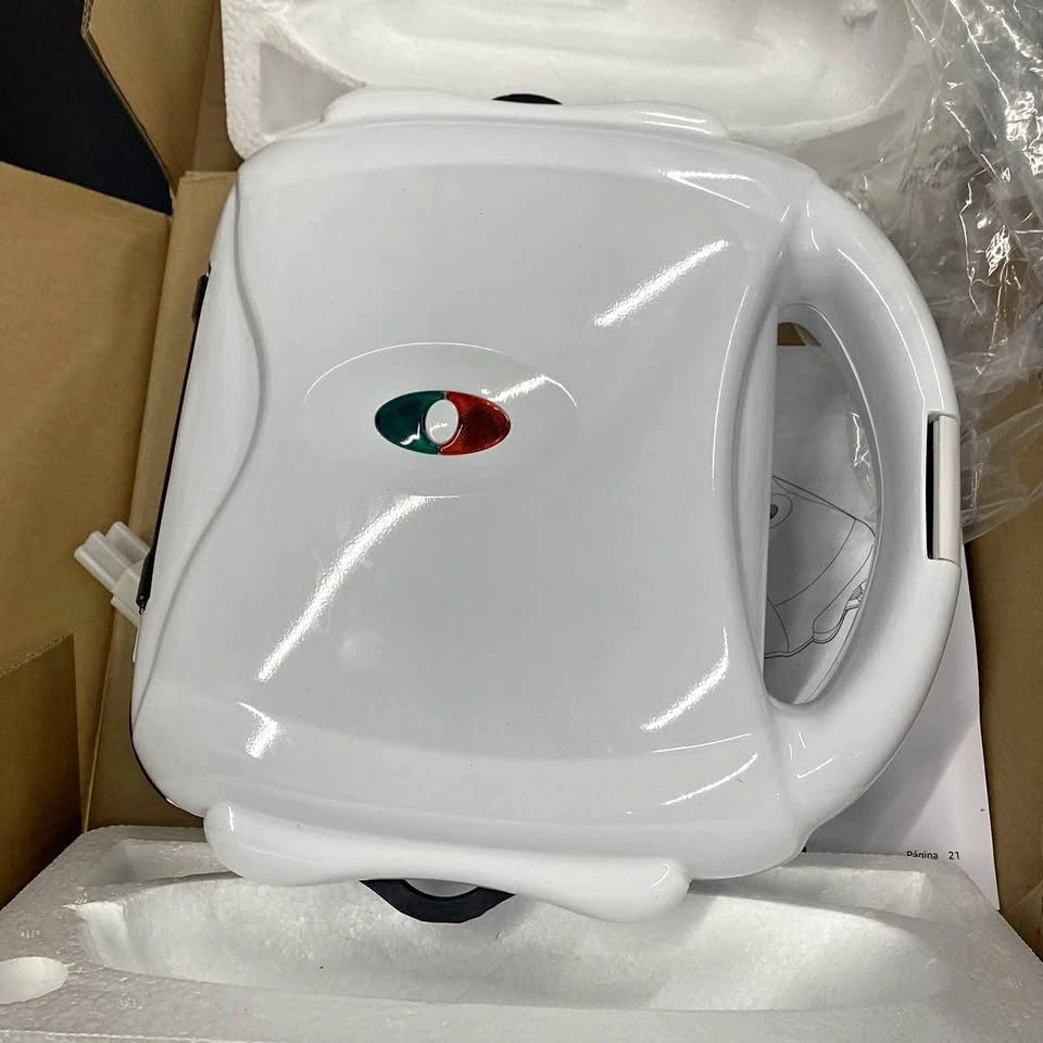 White Sandwich Maker Panini Press