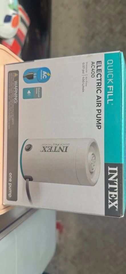 Intex Quick Fill Electric Air Pump AC400