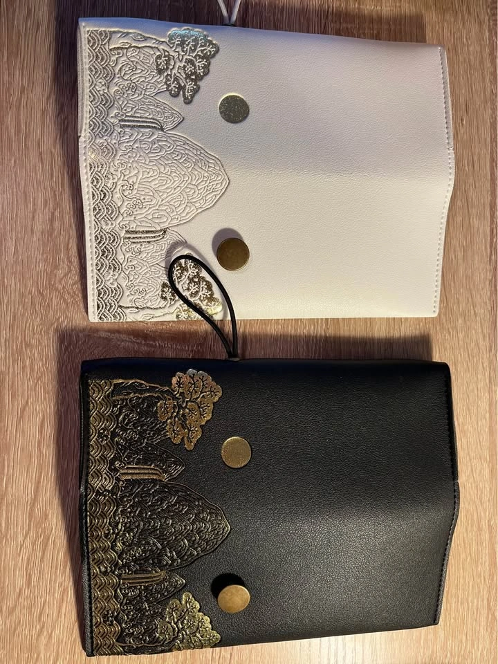 Irworobongdo leather Pencilcase, buttoned pencil case - photo 3