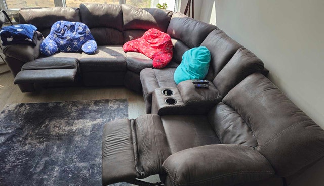 5 Seater reclining sofa - photo 2