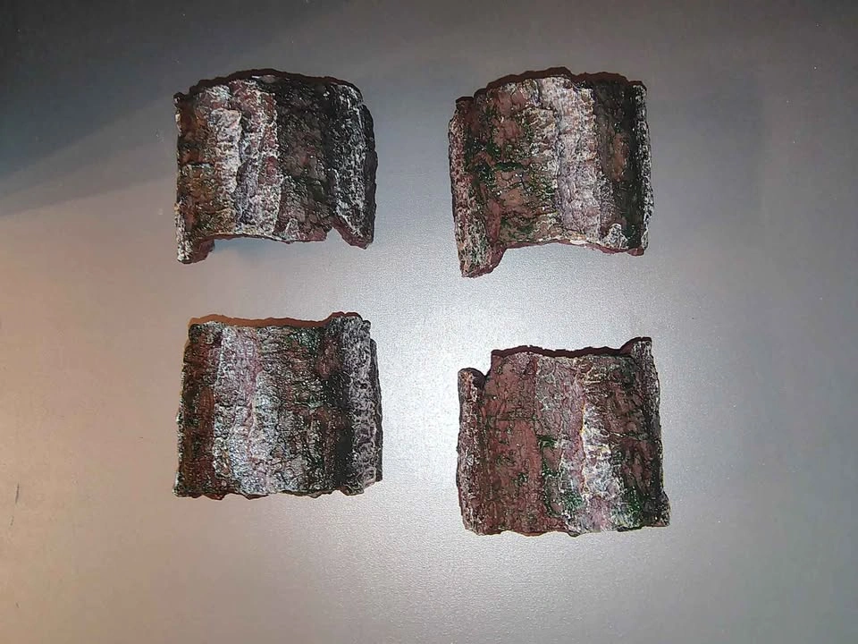 Turtle Reptile Basking Platform Terrarium Decoration Set 4PC - photo 2