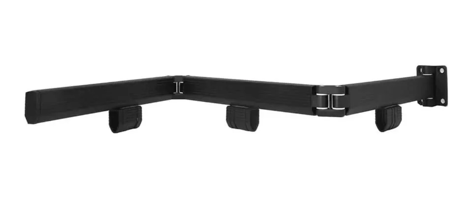 Laundry Drying Rack Retractable 3 Folding Wall Mounted image indicator(5)