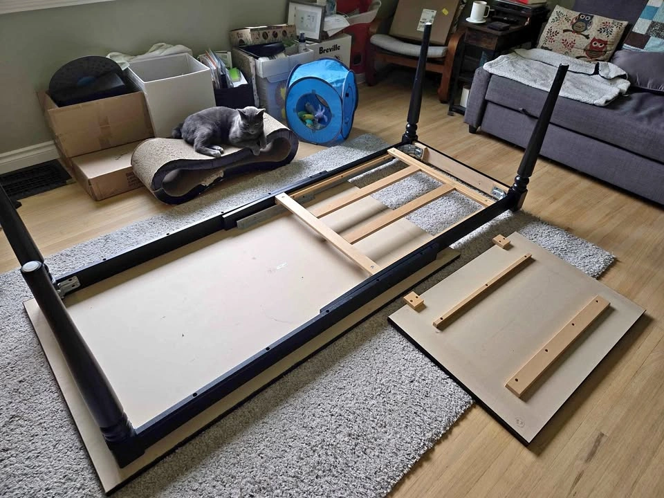 IKEA extendable dining table