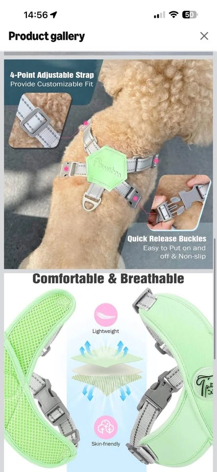 PAWABOO harness size L fits Frenchie’s - photo 3