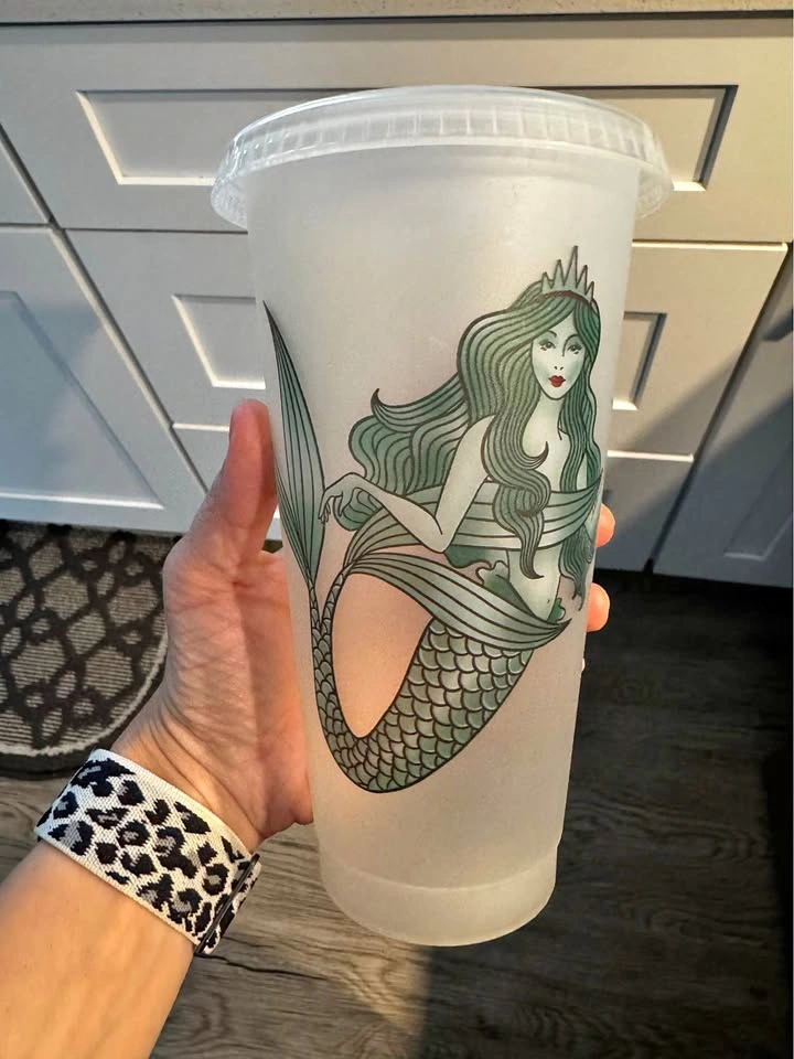 New Starbucks siren reusable cup