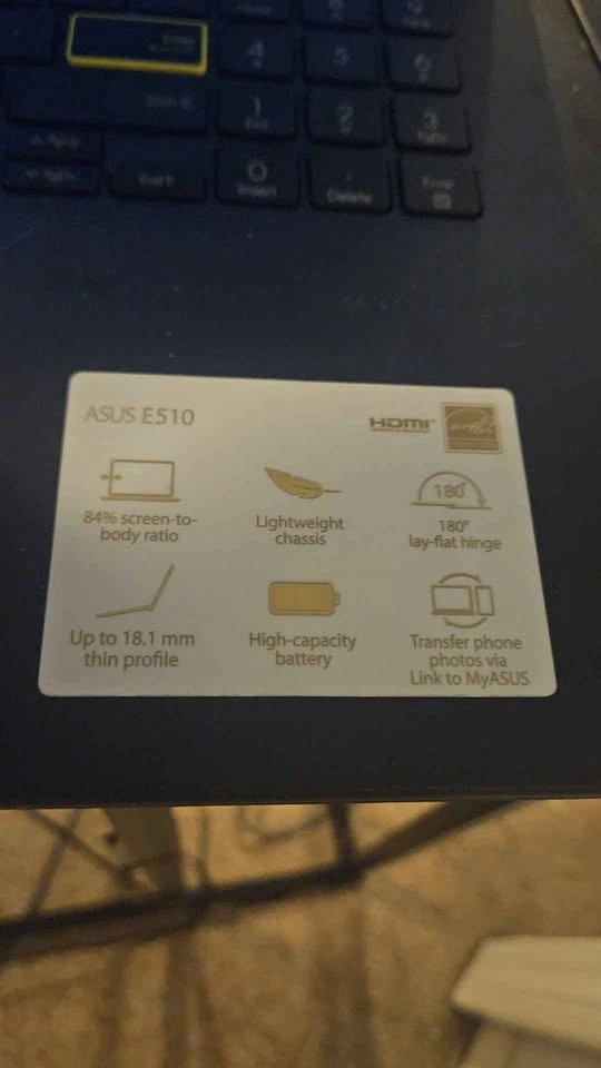ASUS E510 laptop - photo 3