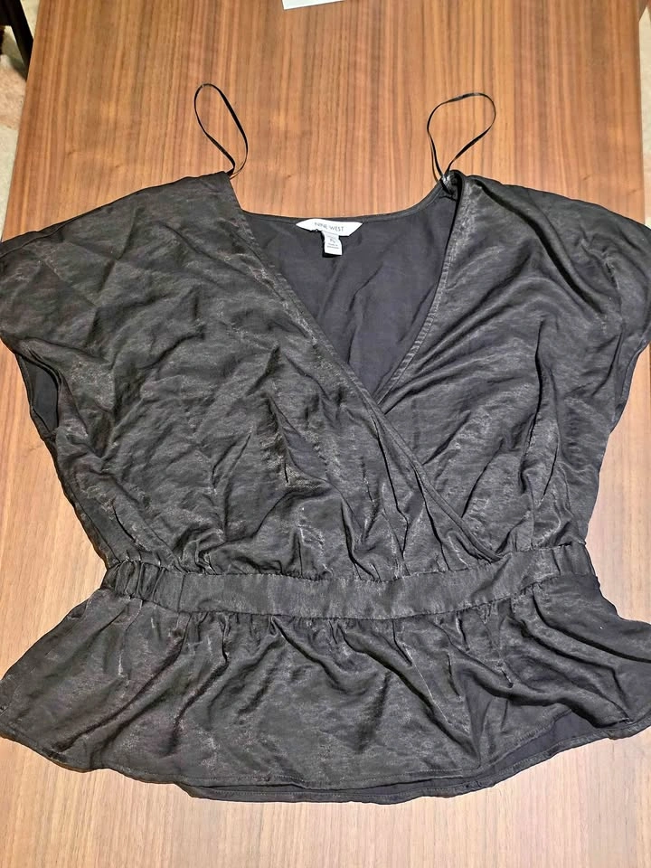 Womens Nine West Sleeveless Blouse