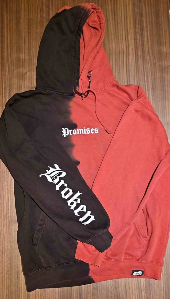 BROKEN PROMISES Split Dye Hoodie
