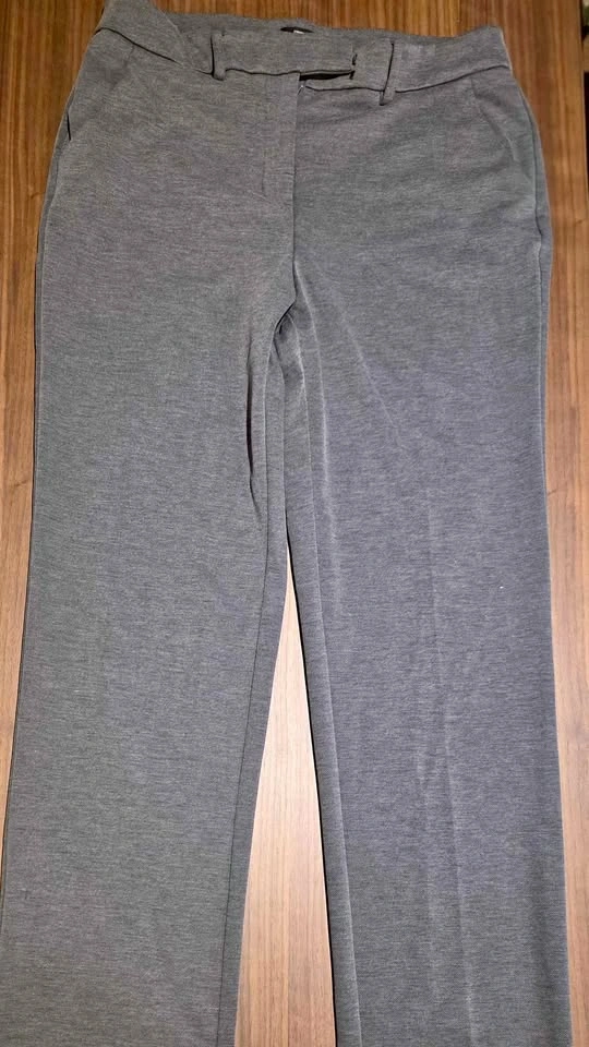 Womens Vera Wang Gray Dress Pants