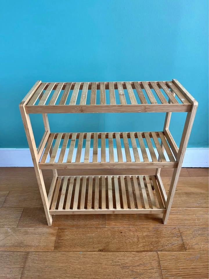 3-Tier Bamboo Storage Shelf