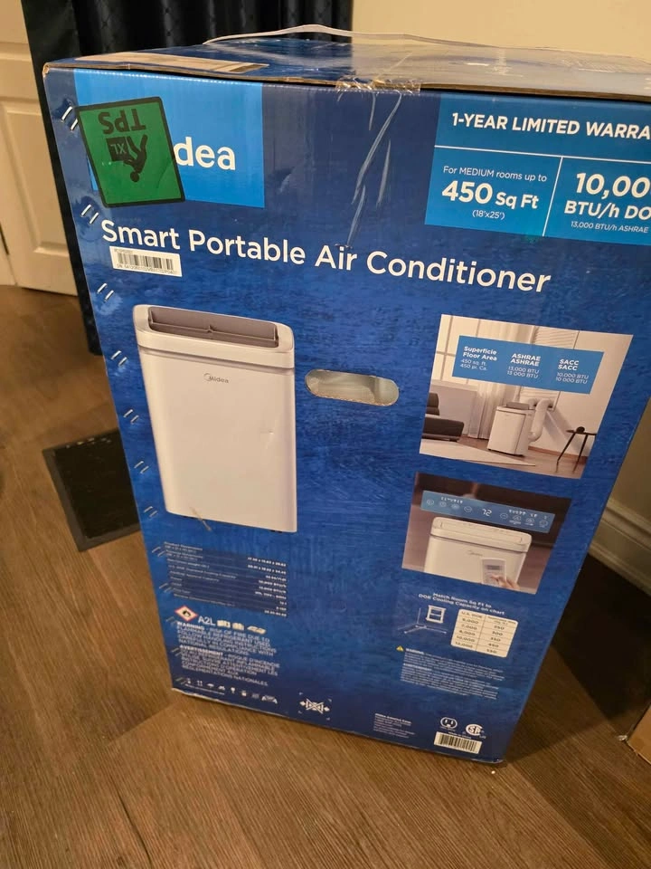 MIDEA SMART PORTABLE AIR CONDITIONER 3 IN 1 - photo 2