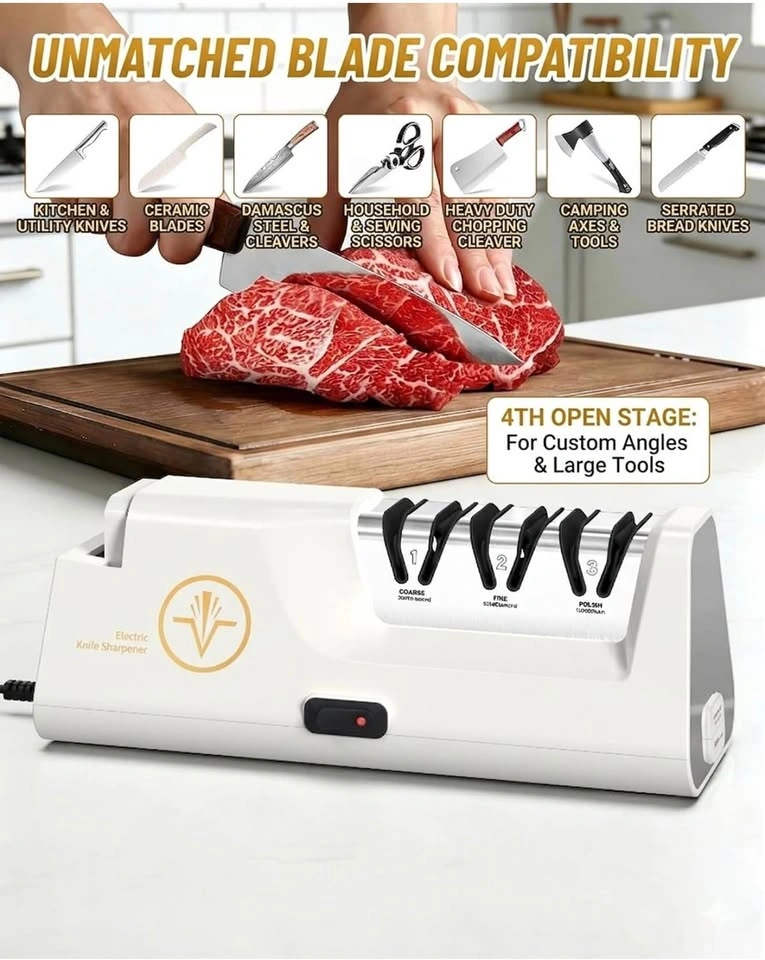 Professional Electric Knife Sharpener (100% Diamond Abrasives) - photo 5