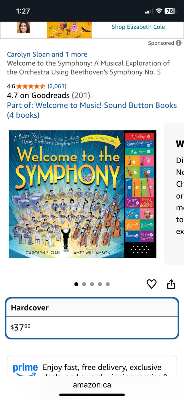 New Book - Welcome to the Symphony - photo 5
