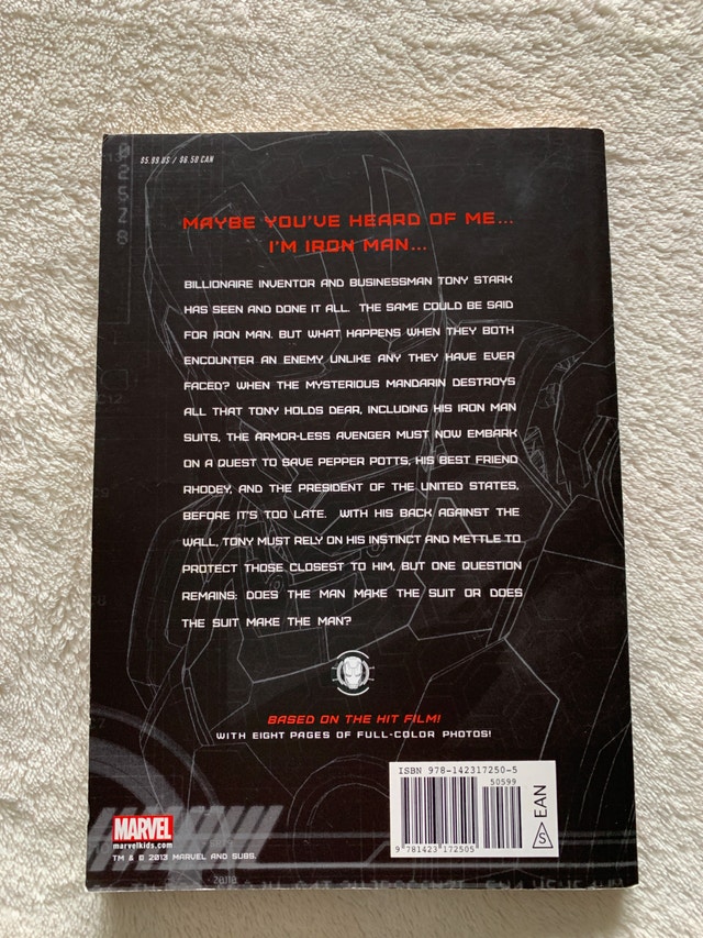 Set 3 Junior Novel Books - Darth Vader, Iron Man & Batman - photo 5