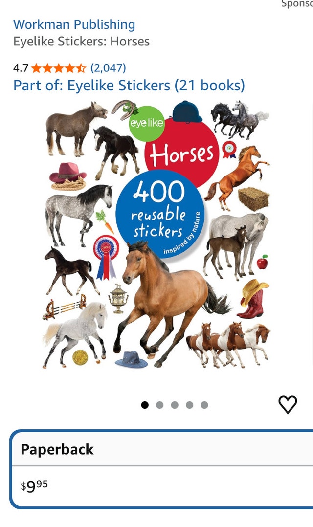 NEW - Set of 2 Eyelike Sticker Books - photo 5