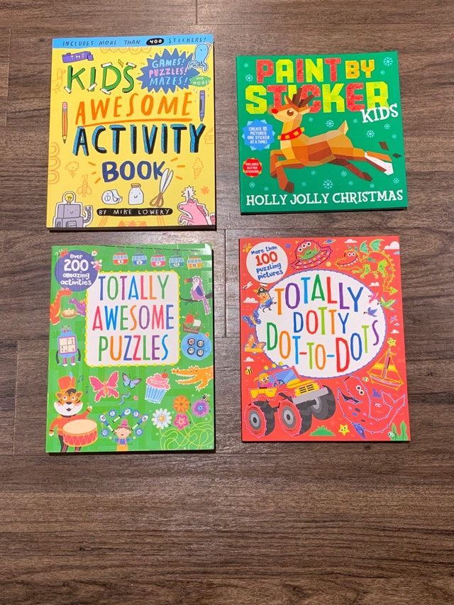 NEW - Kids Activity Books