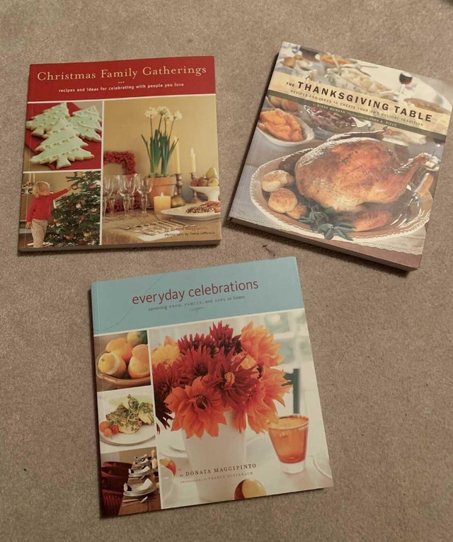 Set of 3 Books - Celebrations, Xmas, Thanksgiving