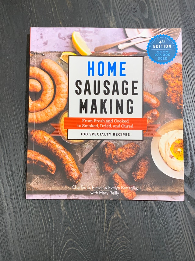 NEW Cookbook - Home Sausage Making