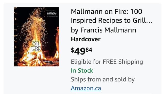NEW Cookbook - Mallman on Fire - photo 2