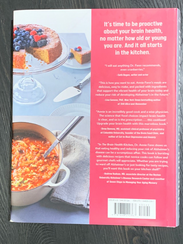 NEW Cookbook - The Brain Health Kitchen-Preventing Alzheimer's - photo 2