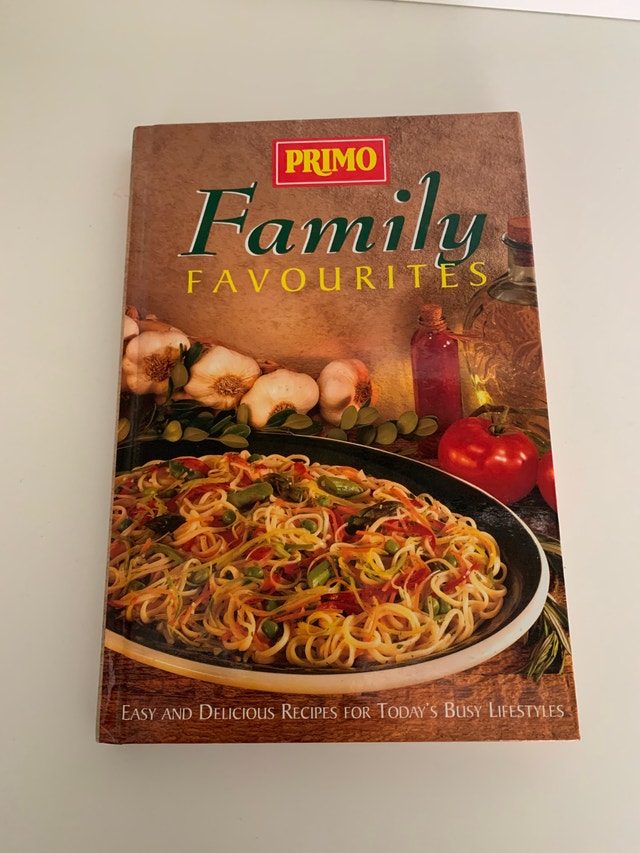 Primo Family Favorites Cookbook