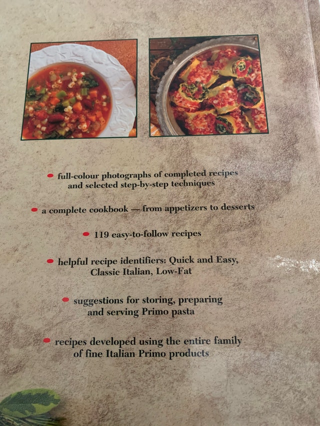 Primo Family Favorites Cookbook - photo 3