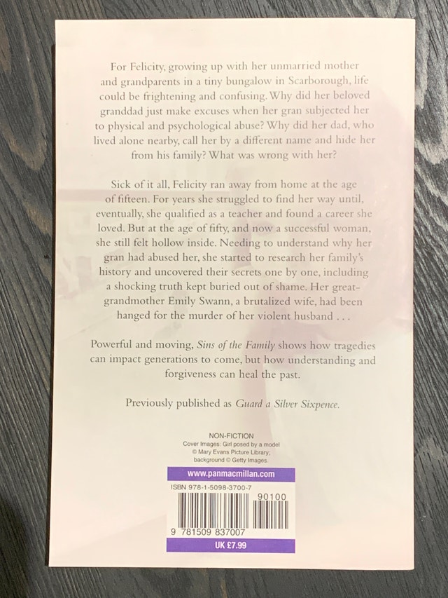 NEW Book - Sins of the Family by Felicity Davis - photo 2